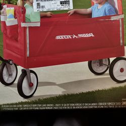 Radio Flyer 3-IN-1 EZ FOLD WAGON WITH CANOPY New NIB