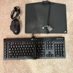 RGB CORSAIR - Keyboard, Mouse and Pad
