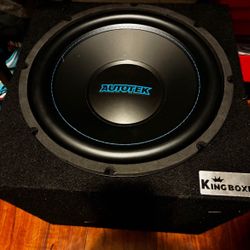 Subwoofer Amp And Speakers 