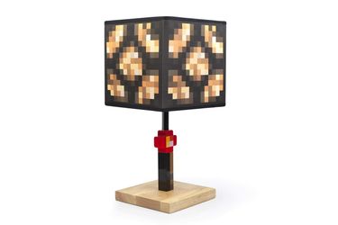 Kid's Minecraft Glowstone Table Lamp