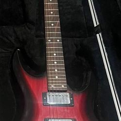 Red Kona Electric Guitar