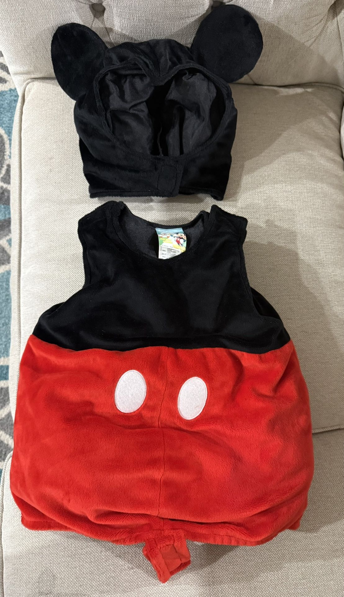 Disney Mickey Mouse Baby 24-36 Months Halloween Costume