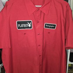 Playboy Photographer Button Up