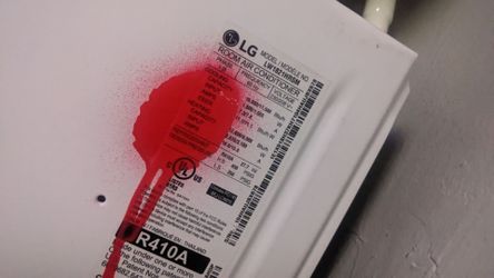 AC -- LG 18000 BTU no face plate