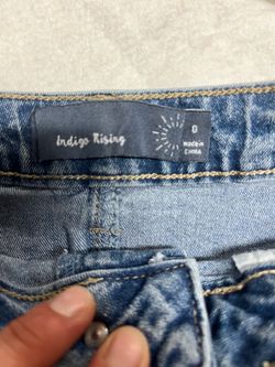 Indigo Rising Jeans Size 0