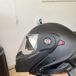 Scorpion Exo AT-960 Matte Black Large Modular Helmet Bluetooth