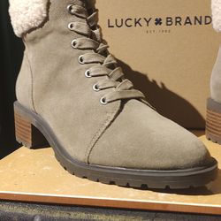 Lucky Brand
Women's Jacenia Lace-Up Boots Sz.9