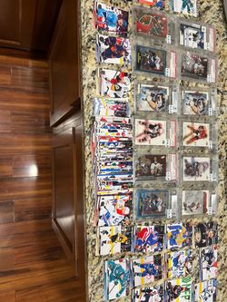 NHL Hockey Card Lot with Graded Cards