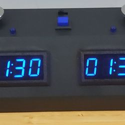 ZMF-II Black Digital Chess Clock LED