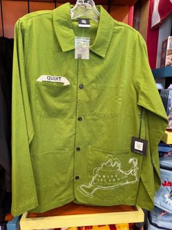 Universal Studios Jaws UNIVRS Captain Quint Button Up Shirt X-LARGE New 2026