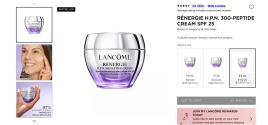 Lancôme Rénergie
