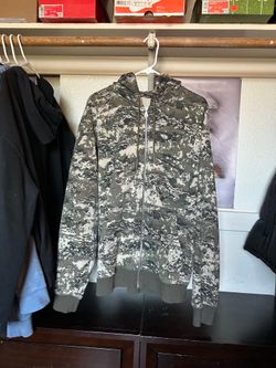 Camo Zip Up