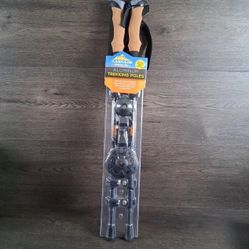 Cascade Mountain Tech Lock Cork Grip Trekking Poles NEW Model# TPALQLCORK2
