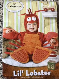 12 - 18 month Lobster Costume