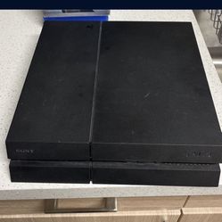 Sony PlayStation 4 PS4 500GB Original Dual Black CUH-1001A System w/ 2 Controllers HDMI & Power Cable