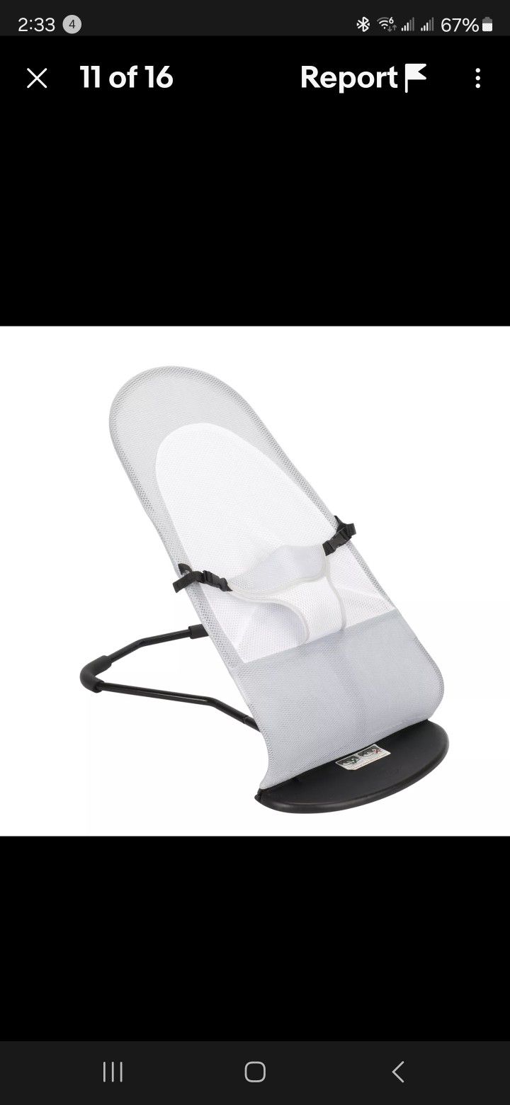 Foldable Dog Rocking Chair Portable Cat Puppy Sleeping Bed Pet Snoring Chair