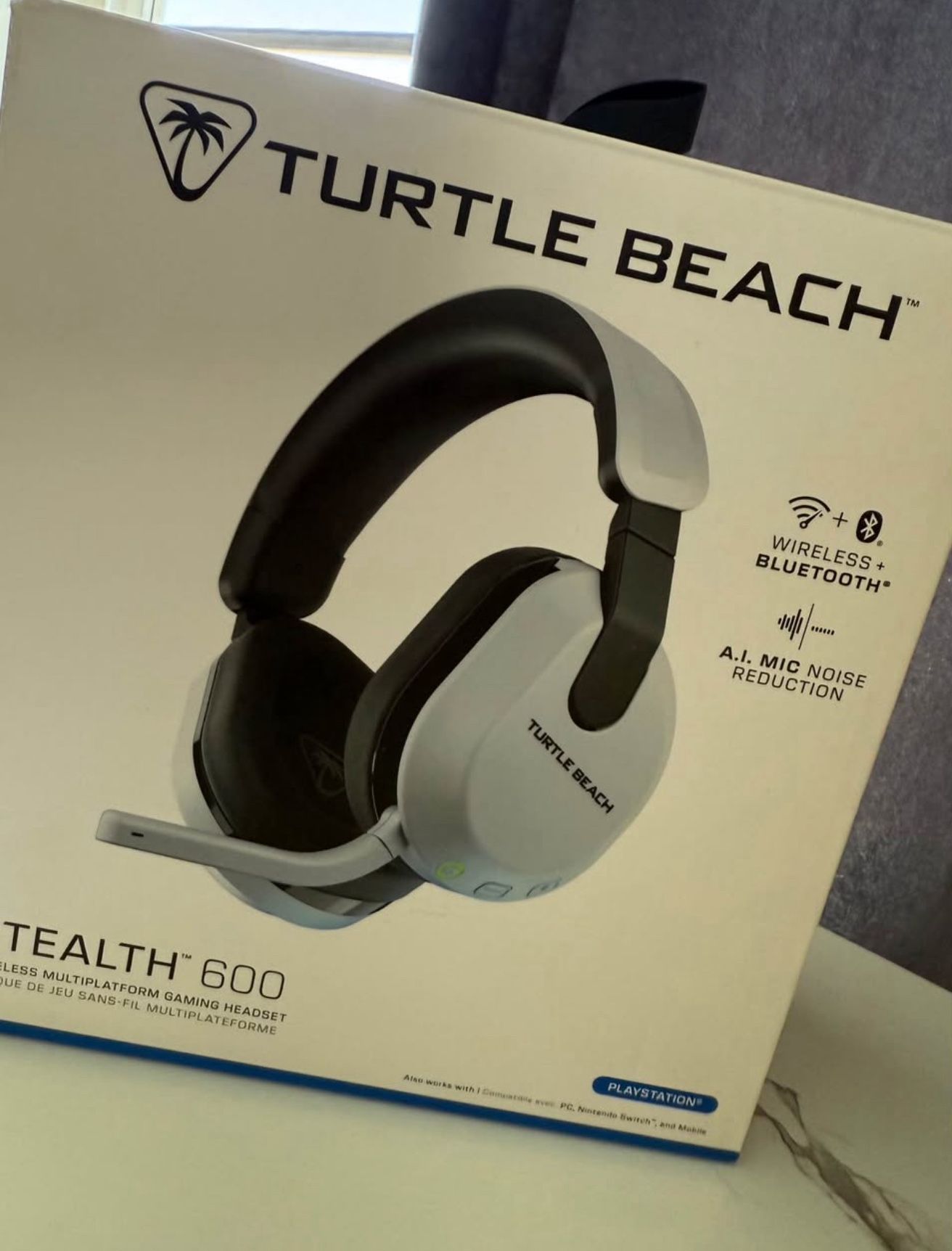 Brand new Bluetooth + Wireless turtle Beach Headset