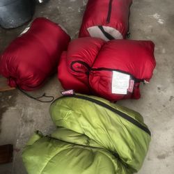 4 Adult Coleman Sleeping Bags