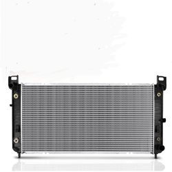  Radiator With TOC, With EOC -28-1/4" Core Compatible With Chevrolet Silverado, GMC and Cadillac