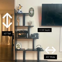 Bookshelf/ Bookcase / Shelf / Display Cabinet 5-Tier