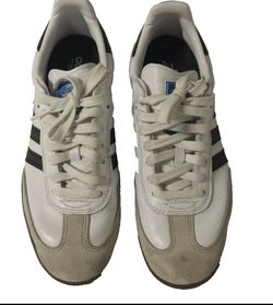 Adidas Samba OG White Black Gum Sneakers Mens Size 10.5 G78477 Clean
