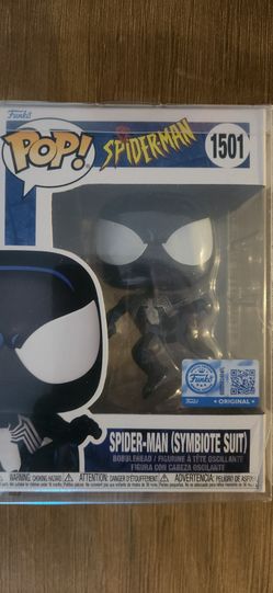 Funko Pop Secret Wars Symbiote Suit Spiderman