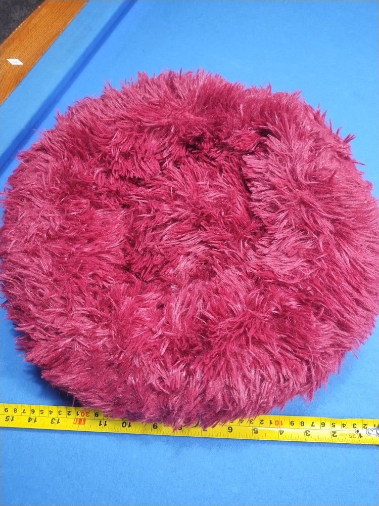 Violet Fluffy Thick Kitty Bed