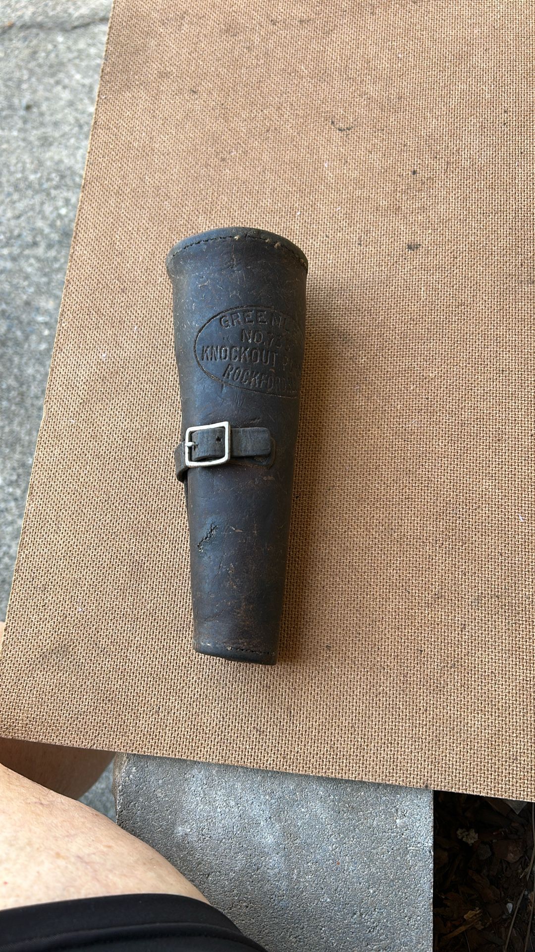 OBO Vintage Knockout Punch No. 735 Greenlee Rockford ILL