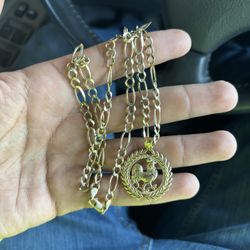 10k Gold Figaro Set 