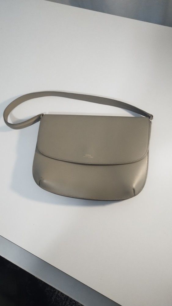 A.P.C. Leather Messenger Bag