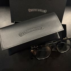 *OBO* Authentic Chrome Hearts Vagilante Black Frames 