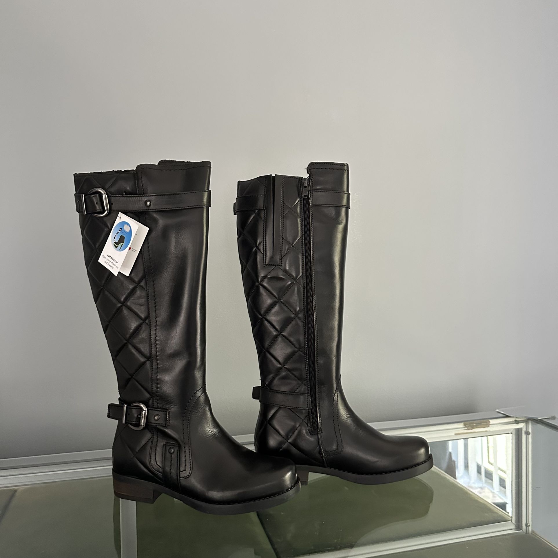 Eric Michael Women's Duluth Riding Boot Black 5 - 35