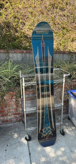 Vintage 1990’s Nitro Fusion Snowboard 172