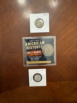 🔥🪙War nickel, V nickel, steel penny🪙🔥