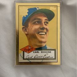 Carl Erskine Card Mint