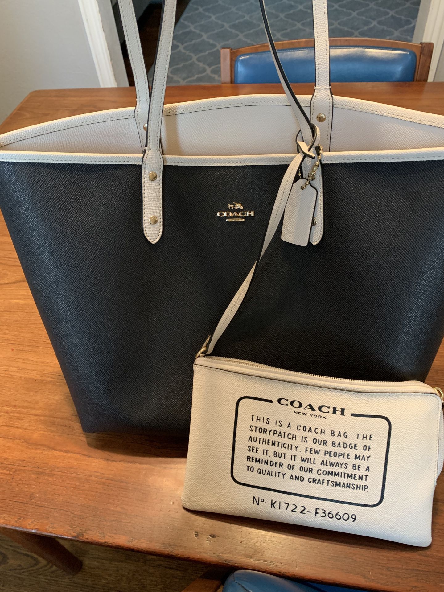 New Coach New York Bag Tote
