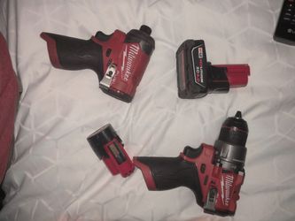 Milwaukee M12 Fuel Drill Combo Set W/ Klein Knect set
