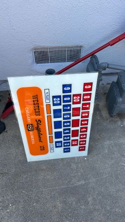 Western shuffleboard Calgary Alberta Arcade marquee