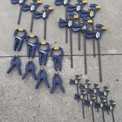Irwin Quick Grip Clamp Lot