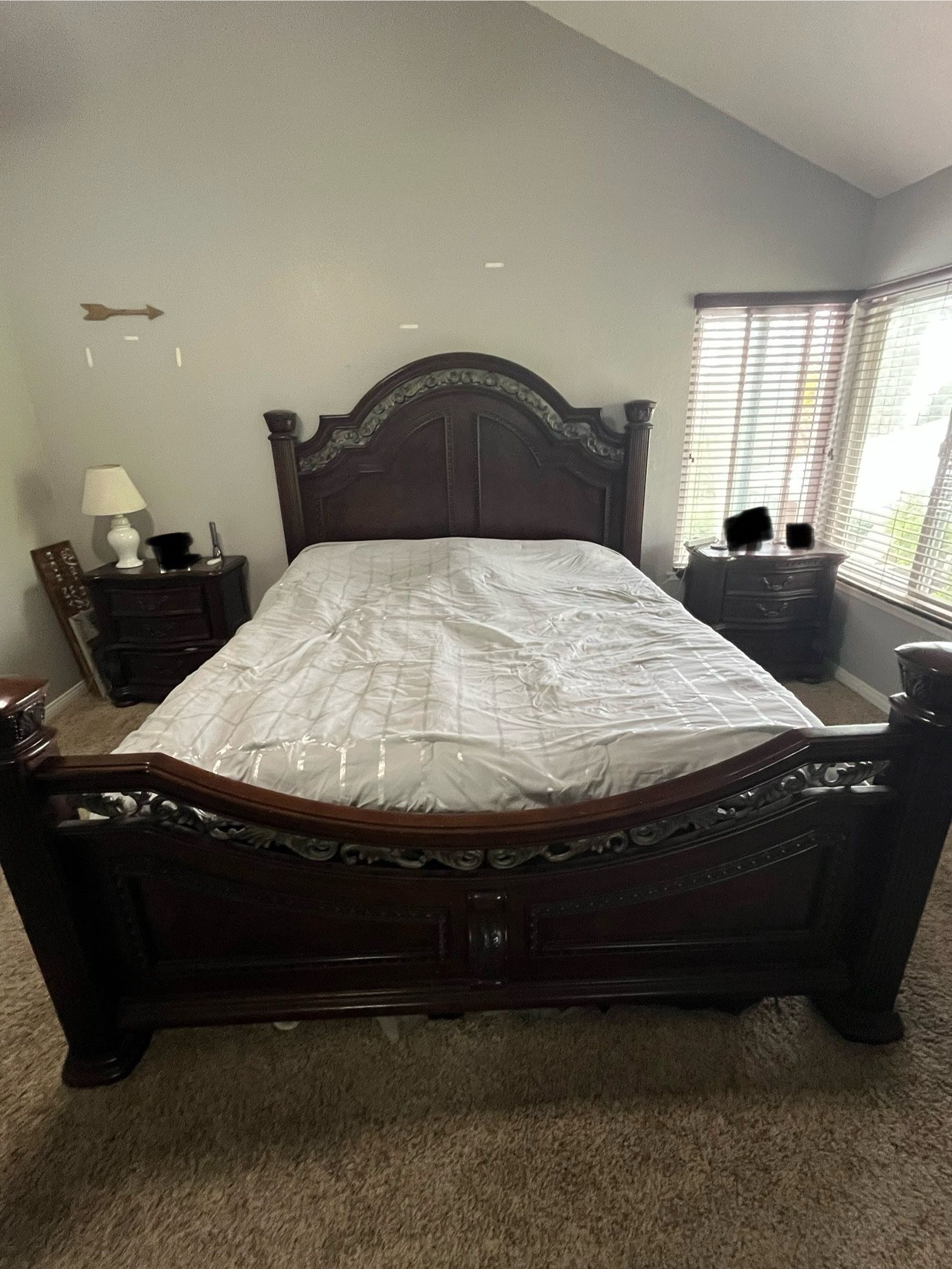 Bed Frame - Wood / Metal