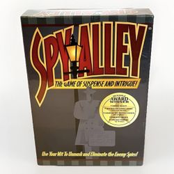 Spy Alley Board Game – Brand New Factory Sealed – Award Winning Family Fun
