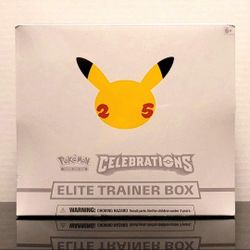 Pokemon Celebrations ELITE Trainer Box