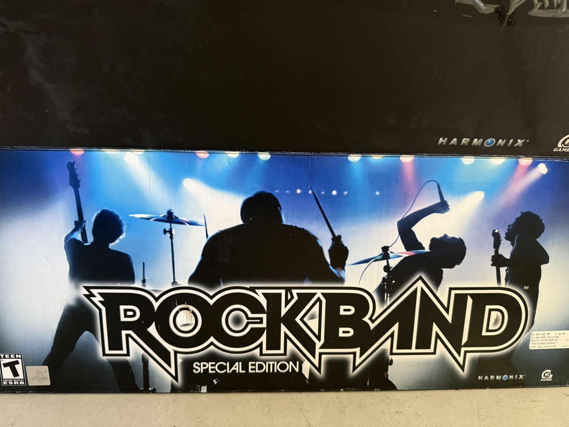 PS3 Rock Band Set (Drum, Guitar, Microphone)