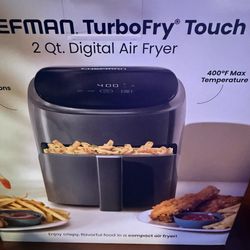 CHEFMAN TURBOFRY TOUCH 2 QT DIGITAL AIRFRYER