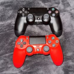2 ps4 controllers 