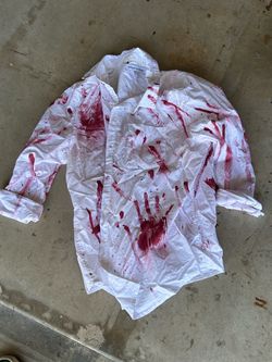Amazon Essentials White Button-Down Halloween Costume Shirt