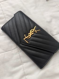 Authentic Saint Laurent Cassandre Large Flap Wallet