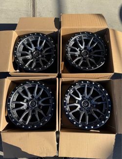 Fuel D680 Rebel Anthracite wheels