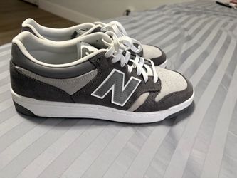 New Balance Low-Top Sneakers Gray White