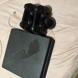 PS4 For Sell, Controllers And Controller Charger As Well. 